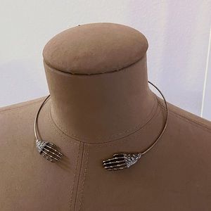 Skeleton Hands Necklace